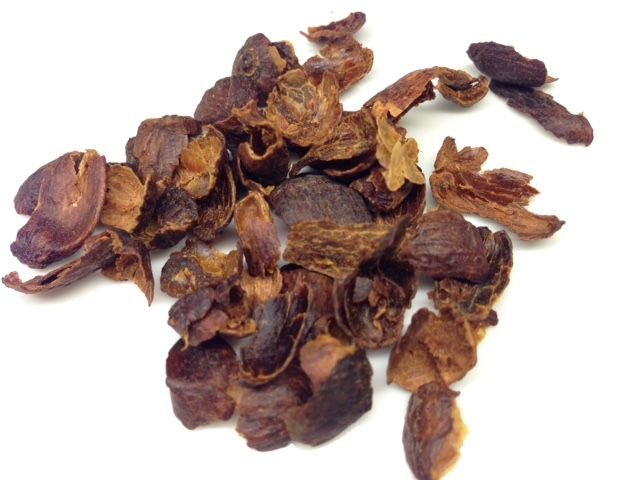 dried coffee cherry skins/pulp/husks